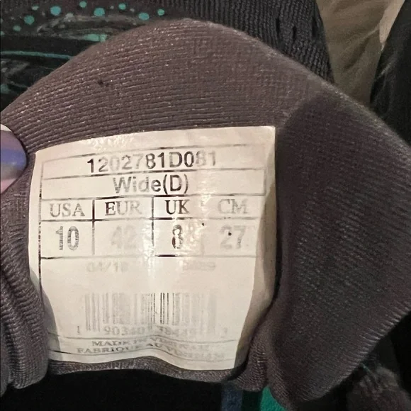 Brooks Womens Glycerin 16 1202781D081 Lace Up Black Running Shoes Size 10D - Picture 9 of 9